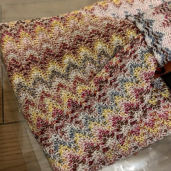 💕x2HP💕Missoni pink knit zig zag chevron headband - Picture 8 of 9